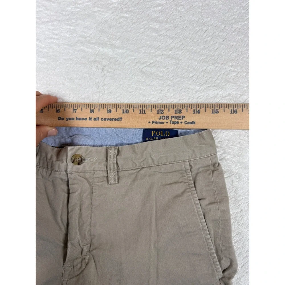 Polo Ralph Lauren Slim Fit Mens 30/32 Pants Beige Stretch Chino Casual